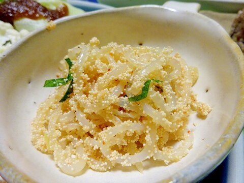 ■10分で..パパっとシラタキ明太子パスタ